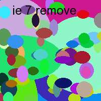 ie 7 remove