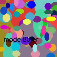 mode 80 er