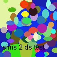 sims 2 ds test