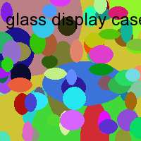 glass display cases