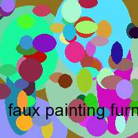 faux painting furniture